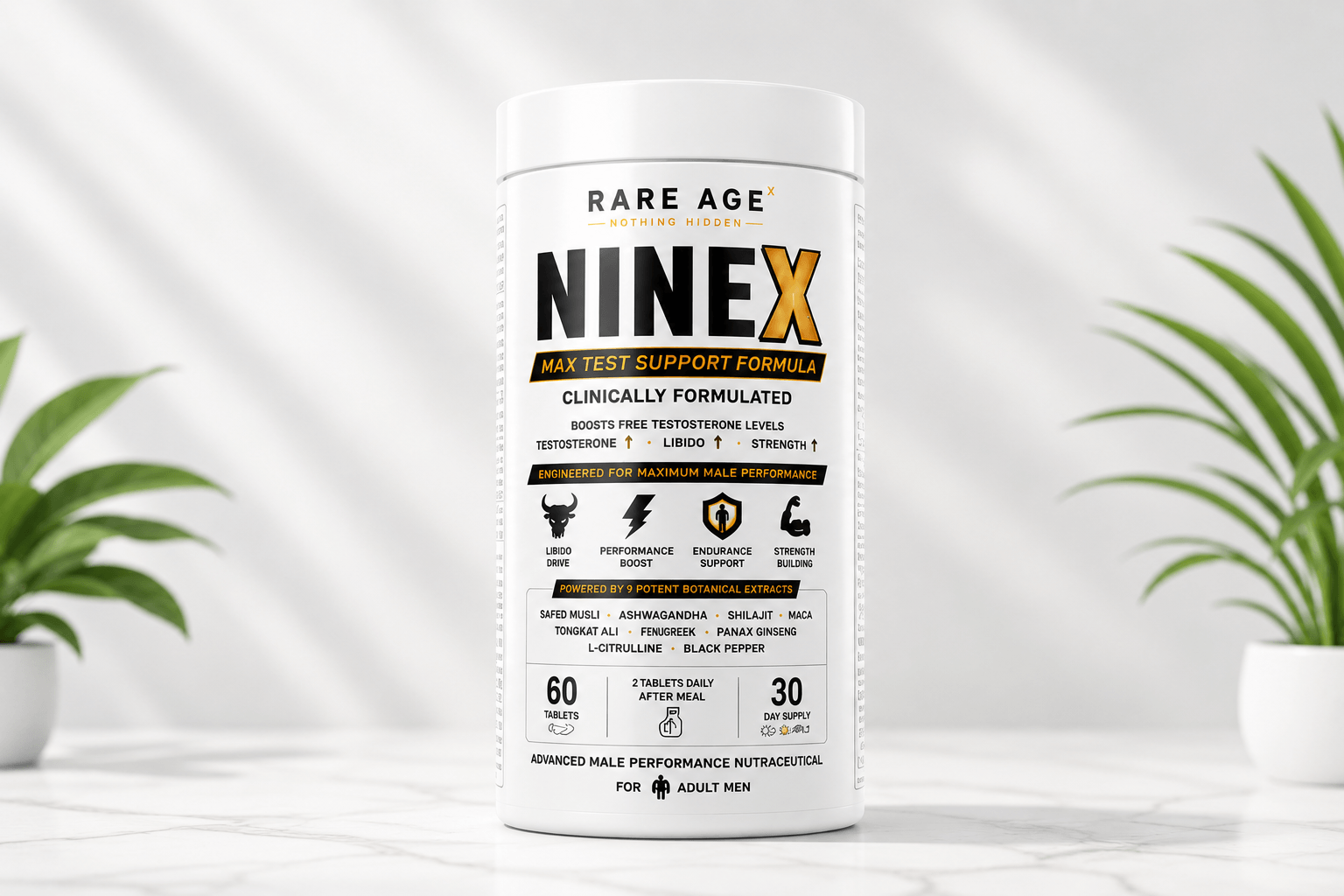 NINEX – Clinically Formulated Performance Supplement