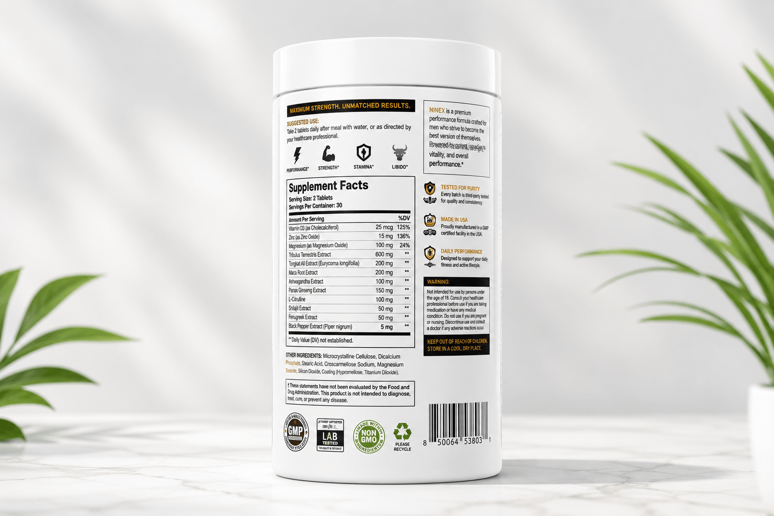 NINEX – Clinically Formulated Performance Supplement