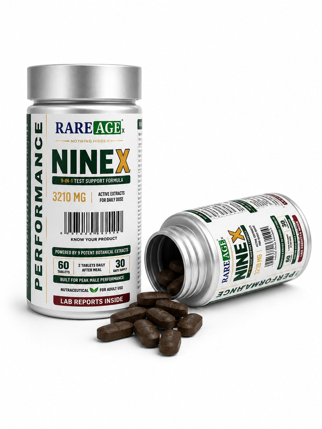 NINE X – 9 Botanical Extract Performance Formula